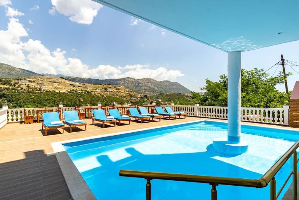 Appartement Goro 10 - Front Pool, Kitchen & Parking Himarë